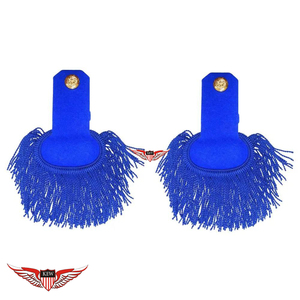 Epaulettes de Alta Calidad para Uniforme Ceremonial Azul Francés Personalizado, Hechas a Mano, Estilo Napoleón - Product Image 1