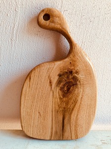 Tabla de Cortar de Madera Rectangular con Asa, Acabado Natural, Tabla de Cocina - Product Image 6