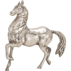 Sculpture de cheval décorative en aluminium faite à la main pour la décoration intérieure de maison, bureau, jardin, patio de luxe - Product Image 1