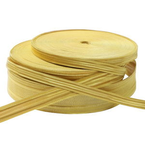 Professional Design High-Quality Gold Mylar Braid Lace Trim <b>Ribbon</b> Jacquard Galloon Vintage Traditional - Product Image 1