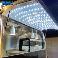 Remorque alimentaire Captain Mobile de 4.5m/remorque caravane à vendre/remorque de concession alimentaire à vendre CE