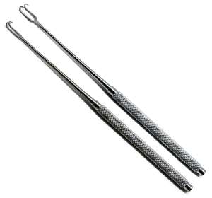 Print Manual High Quality <b>Neurosurgery</b> Hooks Surgical Medical Tebbetts Self Retaining Skin Hook Retractor 6" By Grip Surgical - Product Image 6