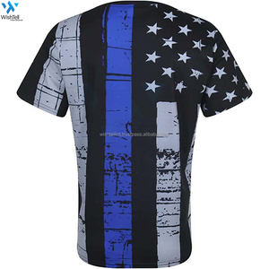 100% T-Shirt court personnalisé pour hommes Anti-boulochage respirant graphique Stretch grande taille strass impression numérique en vrac grande taille - Product Image 4