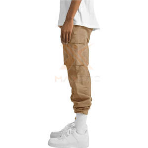 Pantalons cargo pour hommes à la mode, coupe ample, confortables et décontractés - Product Image 3