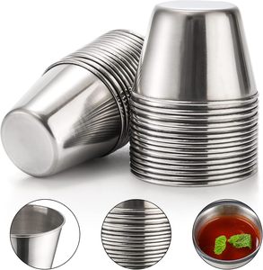 Mini-bols en acier inoxydable de qualité supérieure, écologiques, au design classique, fabriqués en Inde, petits récipients métalliques pour restaurant, confiture, barbecue - Product Image 1