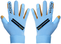 Guantes de Bateo de Béisbol de Cuero Premium, Ambidiestros, Flexibles, Tamaños y Colores Personalizables, Cierre de Gancho y Bucle, Gran Calidad, Adiha