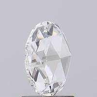 Diamant CVD de laboratoire certifié IGI, taille rose modifiée, 1,58 carat, clarté VS1, couleur D, excellente taille, fait main, bijoux, 10 Moh's
