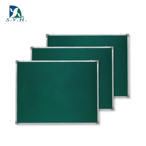 Aluminum Frame <b>Magnetic</b> Green <b>Chalkboard</b> Available in Various Sizes for Classroom and Office Use - Product Image 1