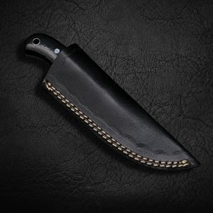 High Quality DIY Mini Handmade Damascus Steel Wood Handle <b>Kitchen</b> <b>Knife</b> Skimmer OBM Customizable Stock - Product Image 4