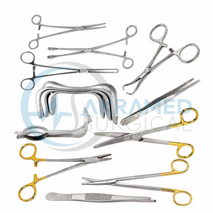 Kit d'instruments chirurgicaux gynécologiques en acier inoxydable certifié CE pour l'excision manuelle des kystes de Bartholin – Qualité supérieure - Product Image 2
