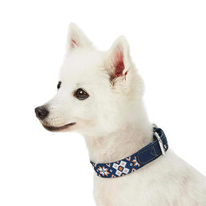 ปลอกคอสุนัขแบบกำหนดขนาดเองได้ตามความต้องการของ OEM ทนทาน สวมใส่สบาย แห้งเร็ว คุณภาพสูง ลายเรียบ หนังแท้ - Product Image 5