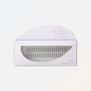 <b>lash</b> extensions Olrio Ollio The Classic Single Strand Eyelashes Single Pack - Spiky 10mm Made in Korea - Product Image 2