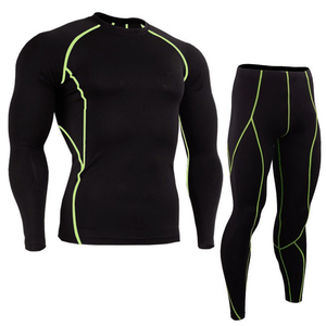 Combinaisons de compression sans couture de haute qualité fabriquées au Pakistan, fermeture élastique à la taille, impression par sublimation à marque privée, extensibilité quadridirectionnelle - Product Image 1
