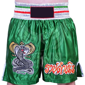Pantalones Cortos de Kick Boxing para Hombre, Material Resistente, Color Sólido, en Oferta - Product Image 4