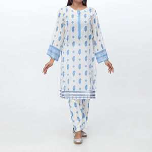 2PC Robes de cocktail brodées Cambric PS4125 Costume élégant et élégant - Product Image 3