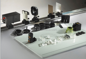 Ensemble de bancs optiques métalliques de haute qualité pour laboratoire de physique destiné aux lycéens, avec composants de précision et expériences sur la lumière - Product Image 4