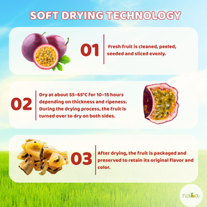 Goût sucré de fruit de la passion séché doux de haute qualité avec emballage en vrac de processus de séchage AD à basse température - Product Image 2