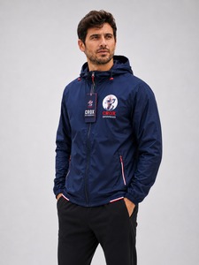 Chaqueta Cortavientos de Invierno para Hombre, Diseño de Logotipo Personalizado, 100% Poliéster, Impermeable, Ligera, con Cierre - Product Image 4
