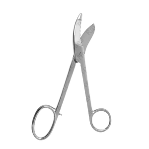 Tijeras para Vendajes Médicas de Alta Calidad Bruns, con Una Hoja Dentada, Tijeras Manuales para Yeso, Certificación CE Clase II, Garantía de 3 Años - Product Image 1