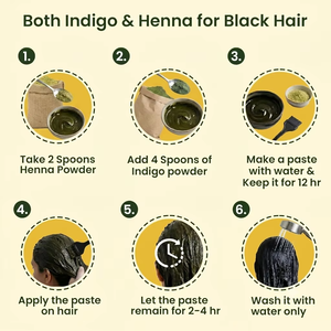 Poudre d'indigo en vrac 250g 100% pure et naturelle, poudre de feuilles d'Indigofera Tinctoria pour la coloration des cheveux, les soins capillaires et les applications de beauté - Product Image 3