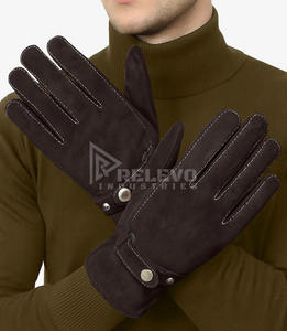 Gants de moto vintage en cuir de chèvre véritable, respirants et perforés pour l'été, compatibles écran tactile, vente en gros personnalisée - Product Image 6