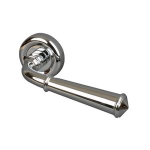 Poignée de porte créative en métal TCM-2124, moderne et durable, en acier inoxydable couleur nickel, avec barre de confidentialité personnalisable – Meilleure vente - Product Image 1