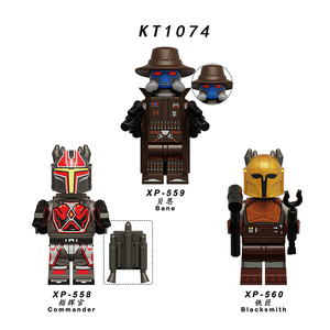 Ensemble de figurines de guerrier de science-fiction en blocs, en plastique ABS, compatibles avec les briques de construction XP558 XP559 XP560 - Product Image 2