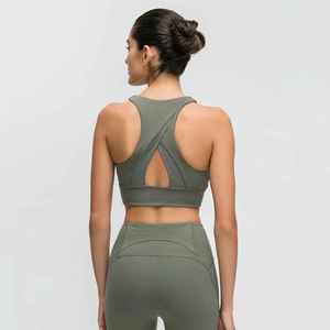 Conjunto Deportivo de Compresión Personalizado de 2 Piezas para Mujer, Talla Grande, Transpirable, Bra Deportivo y Leggings para Yoga - Product Image 5