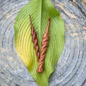 Ganchos de Crochet de Bambú con Acabado Liso, Diseño Ergonómico, Herramientas de Alta Calidad para Tejedores Profesionales - Product Image 1