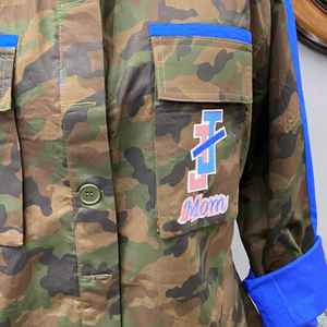 Chaqueta de Camuflaje Jack and Jill para Mujer, Abrigo Utilitario con Botones, Logotipo Personalizado OEM al por Mayor - Product Image 5