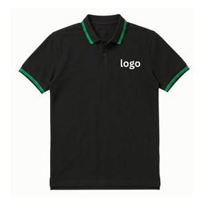 Camiseta Polo de Manga Corta para Hombre, Diseño Personalizado, Tejida, 100% Algodón, Secado Rápido, Ropa de Negocios, con Bolsillo, Venta al Por Mayor - Product Image 1
