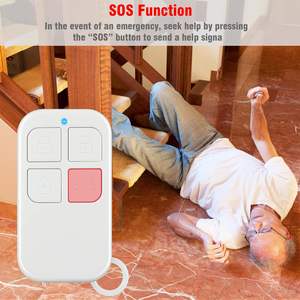 Botón de Pánico Tuya Sos RF de 4 Botones, Control SOS, Modo de Desarme, Llavero Inteligente, Sistema de Seguridad para el Hogar, Alarma Remota de 433mhz - Product Image 4