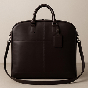 Bolsa de Viaje de Lujo para Trajes, de Cuero Genuino, Resistente, Informal, con Marca Personalizada, para Regalo Corporativo - Product Image 3