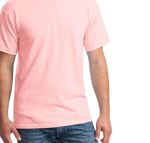 เสื้อยืดเปล่าคุณภาพสูง 100% ผ้าฝ้าย ขายส่ง เสื้อยืดผู้ชายเนื้อหนา รับสกรีนลาย เสื้อยืดผู้ชายแบบสั่งทำ - Product Image 4