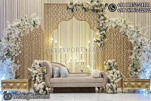 Stunning <b>Wedding</b> Reception Stage Laser <b>Frame</b> Set Perfect Engagement Party Stage Decor Panels - Product Image 5