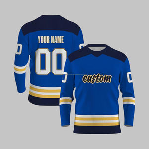 Jersey de hockey sobre hielo personalizado para jóvenes y hombres - Product Image 6