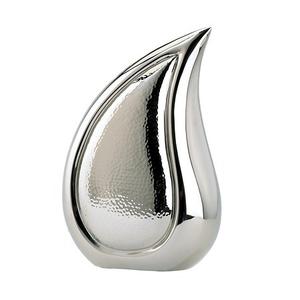 Urnas funerarias de latón de alta calidad para adultos con diseño de pájaros en vuelo, urnas funerarias de metal con acabado en dorado y marrón para cenizas humanas. - Product Image 6