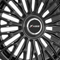 Nuevas llantas ligeras de aleación Bentley Flow Formed, cóncavas, multirradio, plateadas mecanizadas, de 19-24 pulgadas y 25 mm.