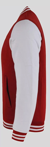 Unisex Classic Custom Canvas Varsity <b>Jacket</b> Fashion Stand Collar <b>Fleece</b> College Baseball Uniforms Hooded Winter Streetwear - Product Image 4