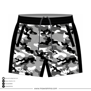 Pantalones Cortos MAWRA MMA con Estampado de Camuflaje, Secado Rápido, Unisex, para Adultos, Ropa de Artes Marciales Mixtas, Corte Regular, Impresión por Sublimación - Product Image 5