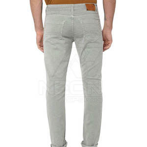 กางเกงยีนส์ผู้ชายออกแบบพิเศษสั่งทำได้ ดีไซน์โดดเด่น ขายดีที่สุด ราคาขายส่ง - Product Image 4