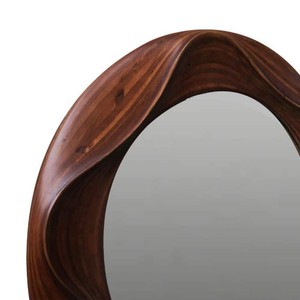 Birch Wood Wall <b>Mirror</b> Scandinavian Style Decorative - Product Image 1
