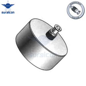 Holding Device Length 40 mm with Luer <b>Lock</b> Stainless Steel Surgical Holding Device with <b>Dual</b> Luer <b>Lock</b> Connection - Product Image 2