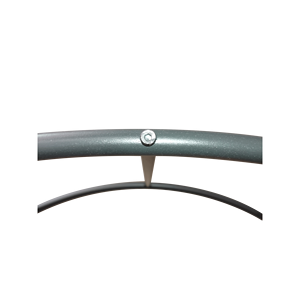 Arco da Giardino in Metallo Nero, Pergola per Piante Rampicanti, Arco per Matrimoni ed Eventi - Product Image 3