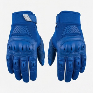 Customized Winter PU Racing <b>Gloves</b> Windproof Waterproof Full Finger Breathable Outdoor Motorcycle Travel Accessories - Product Image 1
