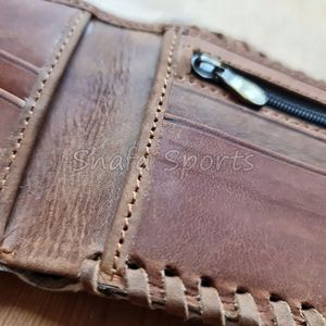 กระเป๋าหนังวัวแบบใหม่ล่าสุด กระเป๋าใส่ของส่วนตัว สีสันตามสั่ง แฟชั่นสไตล์ตะวันตก กระเป๋าสตางค์หนังวัว - Product Image 2