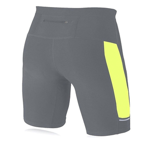 Design Your Own Men's Casual Solid Knee Length <b>Compression</b> <b>Shorts</b> for Fitness Training & Running-Polyester/Cotton - Product Image 3