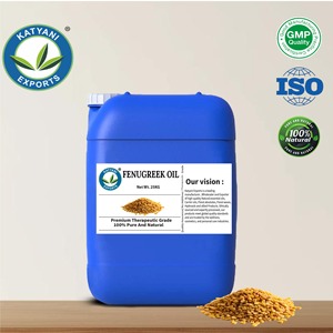 Grossiste et exportateur mondial d'huile essentielle de fenugrec distillée à la vapeur, huile de graines de Trigonella Foenum Graecum - Madhya Pradesh, Inde - Product Image 4