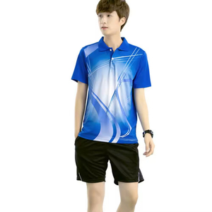 Uniforme de Tenis Profesional de Alta Calidad 100% Poliéster, Colores Personalizados, Pantalones Cortos y Conjuntos Transpirables y Cómodos para Entrenamiento - Product Image 2