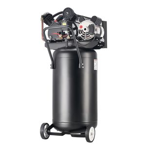 Compressore d'Aria Portatile da 25 Galloni con Motore da 2HP, 5.5 SCFM, Serbatoio Lubrificato a Olio da 90PSI con Pressione Massima di 200PSI, Ruote Incluse - Product Image 1